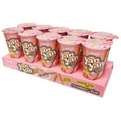 Meiji Yam Yam Cracker Stick With Dip 2OZ 10CT