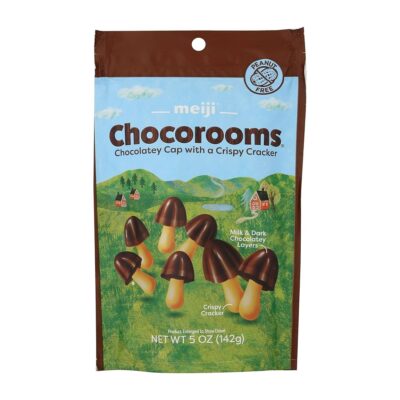 MEIJI CHOCOROOMS CHOCOLATEY CAP WITH A CRISPY CRACKER 5 OZ 1CT