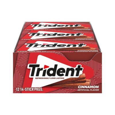 TRIDENT GUM 14 STICKS 12CT (CINNAMON)