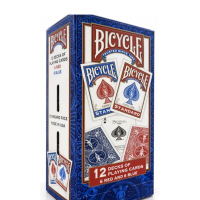 BICYCLE STANDARD PLAYING CARDS 12CT
