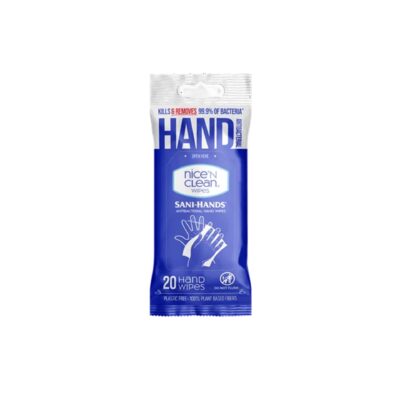 NICE N CLEAN WIPES SANI-HANDS 20CT