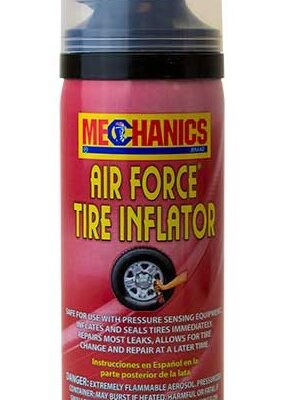 MEC AIR FORCE TIRE WITH HOSE 12OZ TIRE INFLAT HOSE N CAP,12 OZ AIROSOL