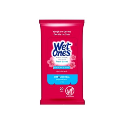 WET ONES ANTIBACTERIAL 20 WIPE