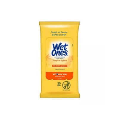WET ONESTROPICAL SPLASH 20 WIPES