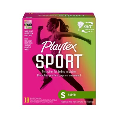 PLAYTEX SPORT TAMPOONS SUPER 18 CT