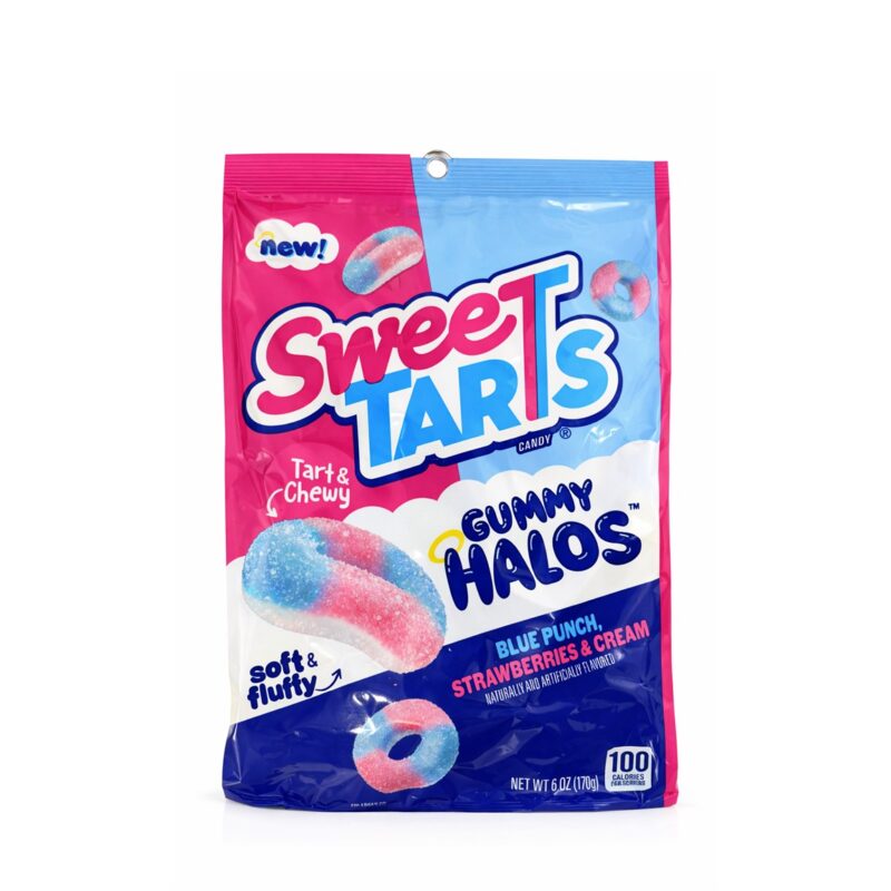 SWEETARTS GUMMY HALOS BLUE PUNCH STRAWBERRIES CREAM 3 OZ 1CT Metro sweetarts-gummy-halos-blue-punch-strawberries-cream-3-oz-1ct-metro