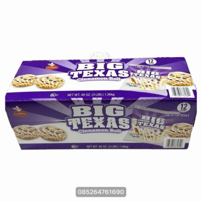 Big Texas Cinnamon Roll 12CT