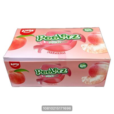 AMOS PEELERZ 2.29OZ 12CT (PEACH)
