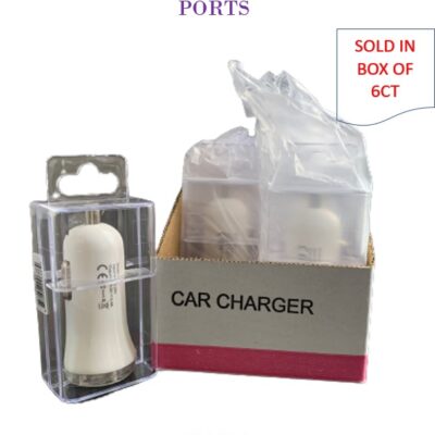 XPRESS GEAR CAR ADAPTOR 2 PORT 6CT