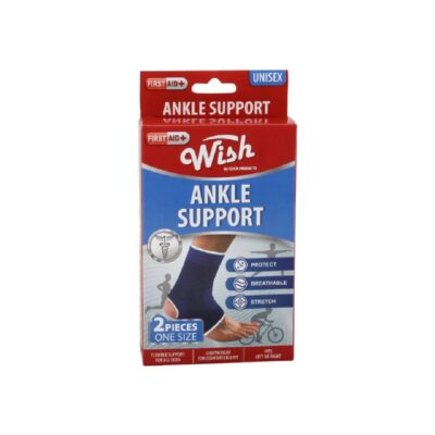 WISH ANKLE SUPPORT UNISEX FITS RIGHT OR LEFT 1 CT