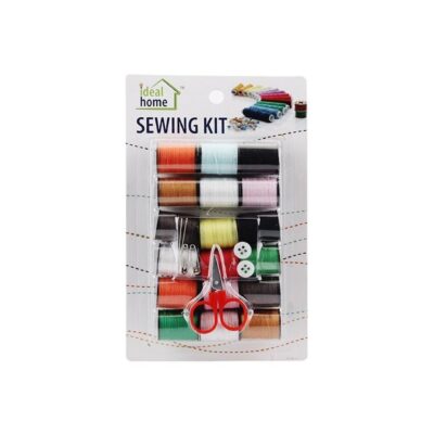 IDEAL HOME SEWING KIT WITH SCISSORS 1CT
