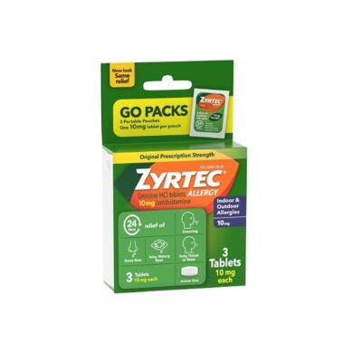 ZYRTEC BLISTER PACK ALLERGY