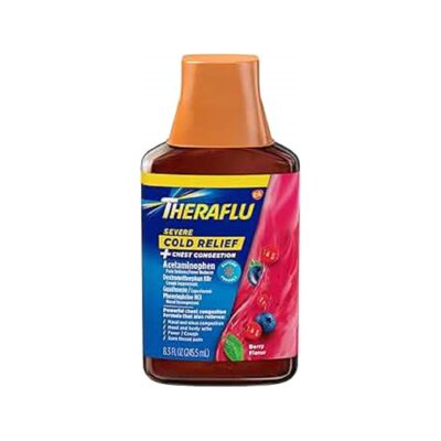 THERAFLU LIQUID BOTTLE SYRUP BERRY 8.3OZ
