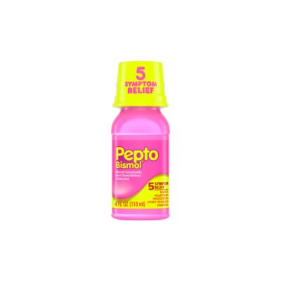 Pepto Bismol Liquid Bottle