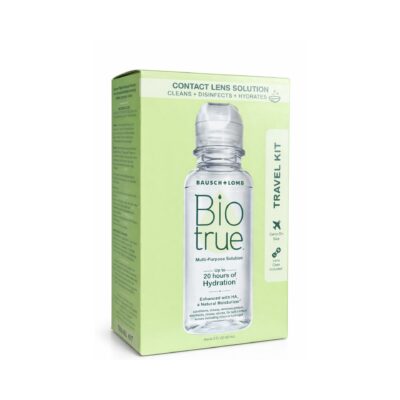 BIO TRUE CONTACT LENS SOLUTION 20 HOURS OF HYDRATION 2OZ 1CT