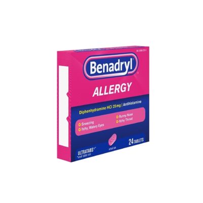 BENADRYL BLISTER PACK ALLERGY