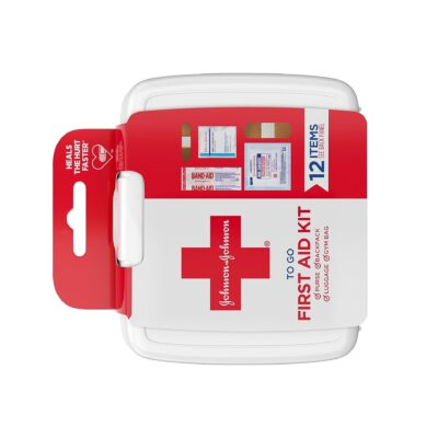 JOHNSON & JOHNSON FIRSTAID KIT TO GO 12PK 1CT