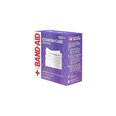 JOHNSON & JOHNSON BAND AID GAUZE PADS SMALL 10CT