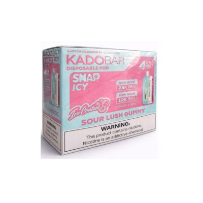 Kadobar Snap Icy 25K Puffs Disposable Pod 5% 5CT