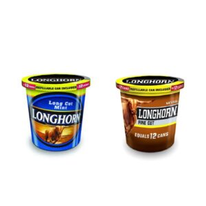LONGHORN MOIST SNUFF TUB 14.4 OZ