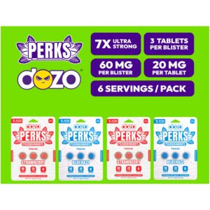 DOZO PERKS PSEUDOINDOXYL TABS FOCUS 20MG 3PK 10CT
