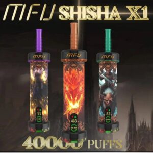 MFU SHISHA 40000 PUFFS HOOKAH DIAPOSABLE 1CT