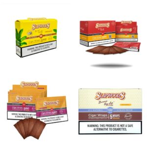 SLAPWOODS CIGAR WRAPS $6.99 5PK 10CT