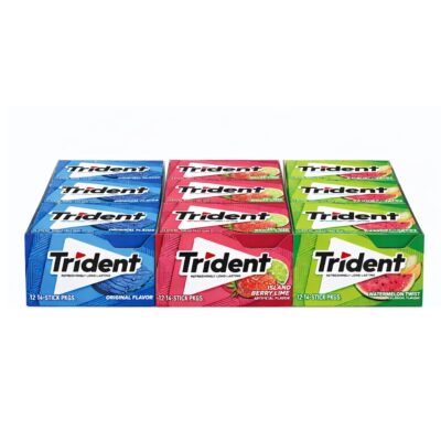 TRIDENT GUM 14 STICKS 12CT