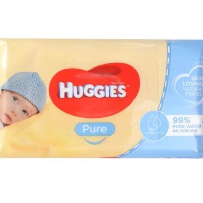 HUGGIES PURE BABY WIPES 56 CT