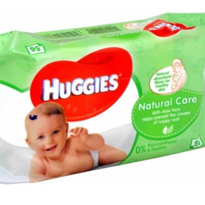 HUGGIES ALOE VERA BABY WIPE 56 CT