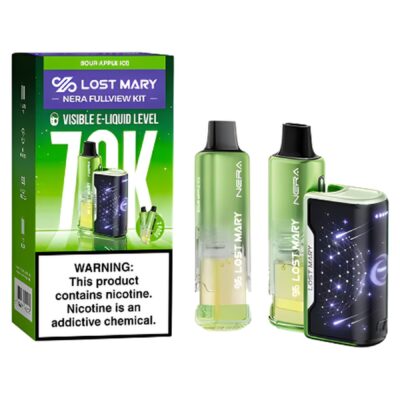Lost Mary Nera Fullview Kit With 2 Pods 70K Puffs 5CT