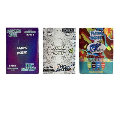 FLYING HORSE THC SELTZER 10MG 12OZ 4CT BOX