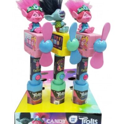 TROLLS CANDY FAN 12CT