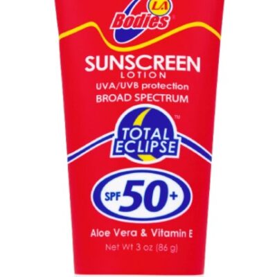 LA BODIES SUNSCREEN LOTION SPF 50 3OZ