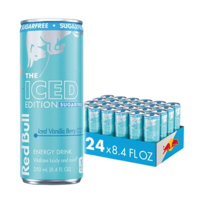 RED BULL ENERGY DRINK (8OZ ICED VANILLA BERRY SF 24CT)
