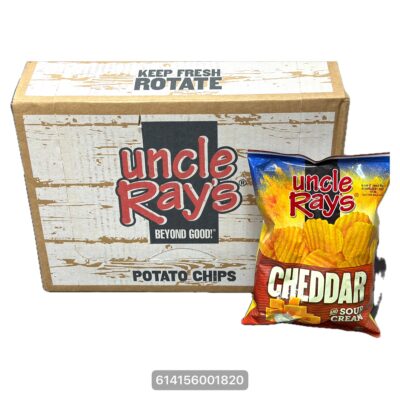UNCLE RAYS POTATO CHIPS (CHEDDAR SOUR CREAM 3OZ 12CT)
