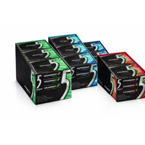 5 GUM STICKS