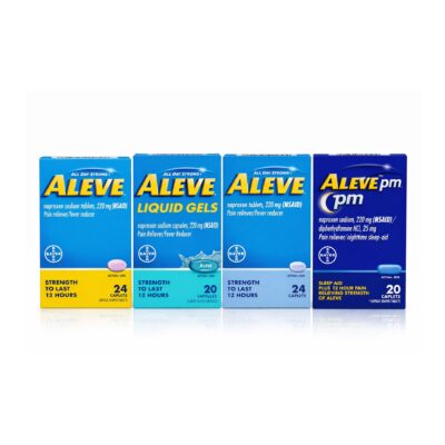 ALEVE PILLS BOTTLE