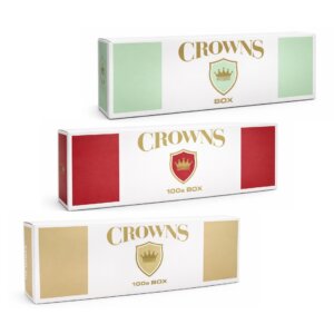 CROWNS CIGARETTE BOX 20PK 10CT