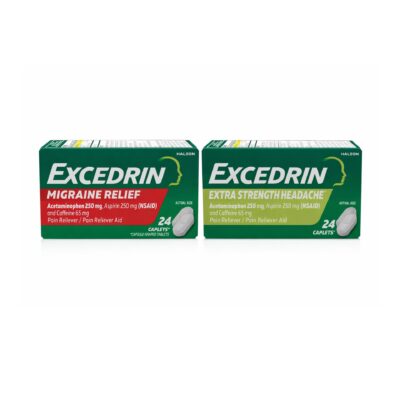 EXCEDRIN PILLS BOTTLE