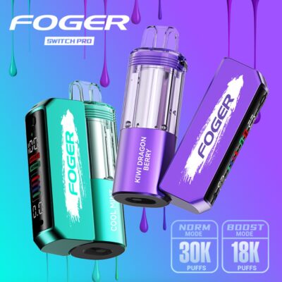 FOGER 30000 SWITCH PRO KIT DISPOSABLE POWER BANK 5CT