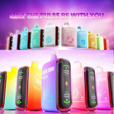 GEEK BAR 15000 PUFFS PULSE 16ML 5% 5CT