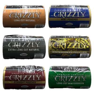 Grizzly Moist Snuff 5CT