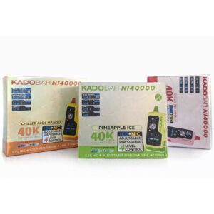 KADOBAR NI40000 PUFFS ICE+NIC CONTROL 5% 24ML 5CT