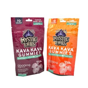 MYSTIC LABS KAVA KAVA GUMMIES 12000MG 10PK BAG 6CT