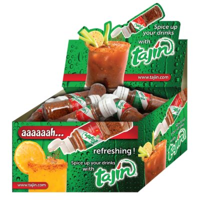 Tajin Seasoning With Lime Mini Display 0.35OZ 40CT