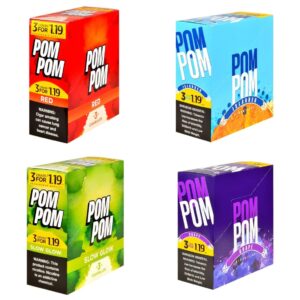 POM POM 3/1.19 3PK 15CT