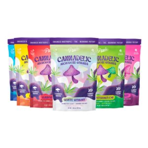 PURPLE GUMMIES CANNADELICS MICRODOSE THC 6000MG 10PK 12CT BOX