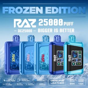 RAZ FROZEN EDITION 25000 DISPOSABLE 5% 16ML 5CT