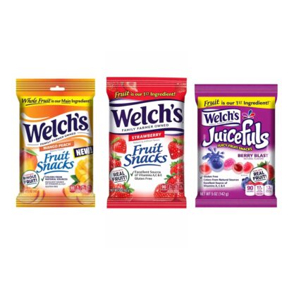 WELCHS SNACKS PEG BAG 1CT